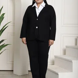 theRebelinme Notched Lapel Single-Breasted Casual Blazer image 4