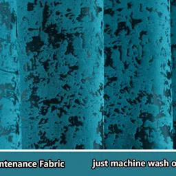 home stylish 152 cm (5 ft) Window Velvet Blackout Curtain (Pack Of 3) image 3