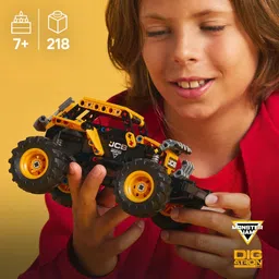 lego Technic Monster Jam DIGatron Pull-Back Truck Toy 42199 (218 Blocks) image 3