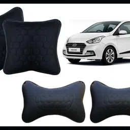 Black, Blue Leatherite Car Pillow Cushion for Hyundai-image-62