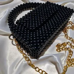 craftingworld Formal Black Clutch image 2