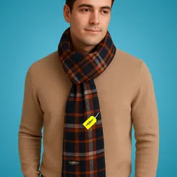 Pick Ur Needs Checkered Men Muffler image 4