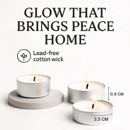 filipkart Filpkart Brand Solimo Wax Tealight Candle image 2