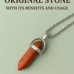 zeriva Allure Graceful Pendants & Lockets Silver Agate Stainless Steel Pendant Set image 5