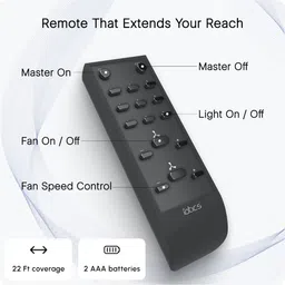 iotics Smart Touch Switch for 6 Lights & 2 Fan, Remote, Mobile App, Alexa & Google Home Smart Switch image 4