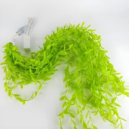 vespa Leaf Curtain LED String Copper Light Remote Control, Adjustable Brightness Candle image 2