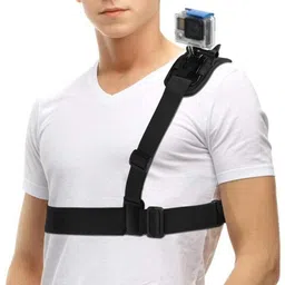 USPOT Adjustable Single Shoulder Strap Mount Belt Travel w All Action Cameras Strap-picture-18