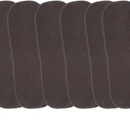 duggu kids Microfiber Soft Washable Inserts/Pad for Baby Cloth diaper -(Pack of 6) Black-picture-14