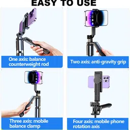 kaku Selfie Stick with Tripod Stand 170CM/ 67inch Extra Long, Tripod Tripod, Monopod image 4