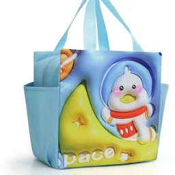 Space duck Waterproof Lunch Bag-image-13
