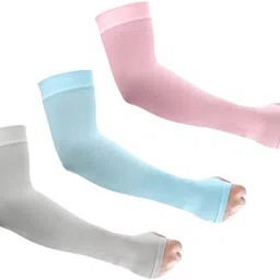 Nylon Arm Sleeve For Men & Women-image-35