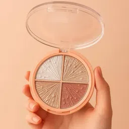 emrika 4 in 1 Blush Kit with Different Shades – Lightweight, Highly Pigmented Highlighter-picture-27