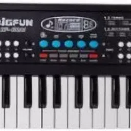 tenmar 37 Keys Kids Piano Keyboard | Piano For Kids With Microphone501 (Black)-picture-19
