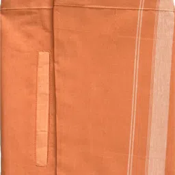 TUNI MANI Men's Cotton RAAS KAVI Welcro Pocket Dhoti Solid Men Dhoti-image-20