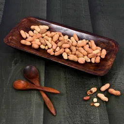 zunaldo Sushi Tray 12X6 Inch Mango Wood Tray Serving Set image 4