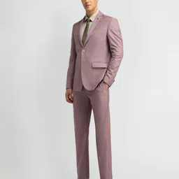 arrow Men 2-piece Solid Suit image 2