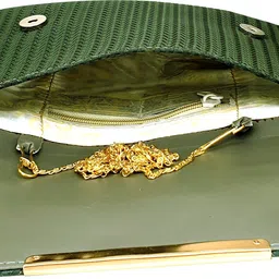 jivon Casual, Formal, Party Green Clutch image 5