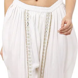 sellingsea Embroidered Rayon Women Harem Pants image 5