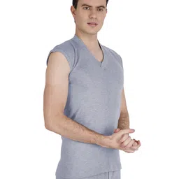 FABVIO PLUS Winter wear V neck Men Top Thermal image 3