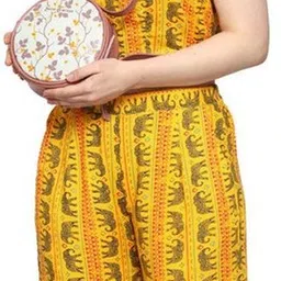 sacci mucci Pink Women Sling Bag Round Sling Bag, Printed Sling Bag, Women Sling Bag-Floral Tree Twig image 4