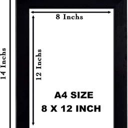 jv jashvira Wood Wall Photo Frame image 2