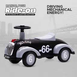 speedfox Ride on car for Kids |kids car for agegroup 2-6 years| kids scooter with seat kids ride on vintage car model -XL 66 Tricycle image 4