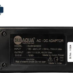 morwater Reliable SMPS 24V 2.0A Power Supply for all Water Purifiers - 1 Year Warranty Solid Filter Cartridge image 1