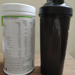 herbalife Formula 1 Nutritional Shake Vanilla 500g With 700 Ml Gym Shaker cup Energy Drink image 2