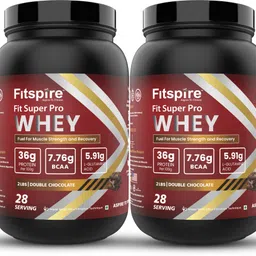 fitspire Fit Super Pro Whey Protein | Muscle Growth & Recovery Whey Protein image 2