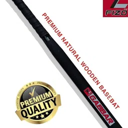 singhals Wooden Base Bat Heavy Duty Solid Sports Basebat | Ideal for Self Defence- 200g Willow Baseball Bat For 15+ Yrs image 3