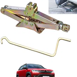 ccmm Universal Sleek Golden Finish Scissor Jack With Rod For Vehicle 33 Vehicle Jack-picture-20
