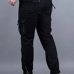 white leapard Men Cargos image 2