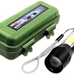 stitchstory Mini Pocket Torch - Compact and Portable Flashlight Green Stainless Steel Table Lantern-picture-30