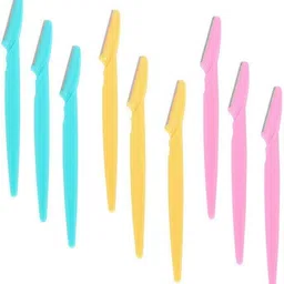 manasona Eyebrow Facial Hair Remover, Neck, Upper Lips as well as Unnecessary Hairs Elsewhere Shaping Trimmer Shaper Shaver Razor Tool. Stainless Steel Eyebrow knife / Eyebrow Trimmer, Men & Women-picture-11