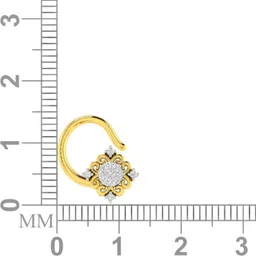 avsar Bhavya 14kt Yellow Gold Stud image 4