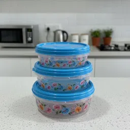 shree mart Plastic Grocery Container - 1300 ml, 2400 ml, 4000 ml-picture-14