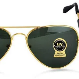 netwiz UV Protection Aviator Sunglasses (Free Size) image 3