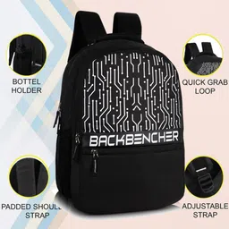 mdali Large 50 L Laptop Backpack Backbencher BAG WITH 2 HIDDEN POCKETS image 3
