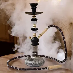 18.5 inch Glass, Stainless Steel Hookah-image-16