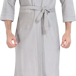 lacylook Grey Small Bath Robe image 1