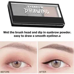 xiiaa Ultimate Eyebrow Drawing Kit with Dual Side Brush 20 g image 3