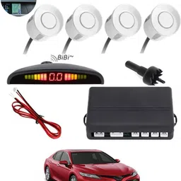 peeps store Universal 4 White Reverse Parking Sensor-PS25B176 Universal 4 White Reverse Parking Sensor-PS25B176 Parking Sensor-picture-18
