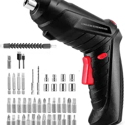 xdlb Screwdriver Kit 47 PCS | Rechargeable Cordless Driver LED Ready Electric Screwdriver | Rechargeable | Compact Size Collated Screw Gun-picture-13