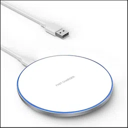 Cokoeye Round Wireless Charger Pad | Fast Charging for Android & iPhone | Slim Design Charging Pad-picture-11