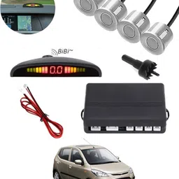 peeps store Universal 4 Silver Reverse Parking Sensor-PS25N58 Universal 4 Silver Reverse Parking Sensor-PS25N58 Parking Sensor-picture-38
