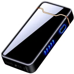 blue seed Rechargeable Lighter USB Charging Lighter Electronic Double Sided Lighters Windproof Electronic Flameless Lighter Pocket Lighter-picture-38