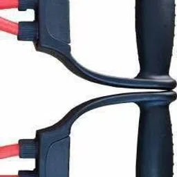 sree hari High Resistance D Handle Double Toning Tube/Toning Belt/Rope Exerciser Resistance Tube image 2