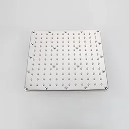 tosch Sandwich Shower Head 10x10 Inch Fixed Mount image 4