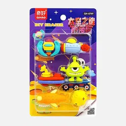 qihao DIY Funky Eraser set Non-Toxic Eraser image 3