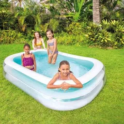 hornflow Center Pool Family Jumbo Transparent Children's Swimming Pool With Free Pump Inflatable Swimming Pool-picture-22